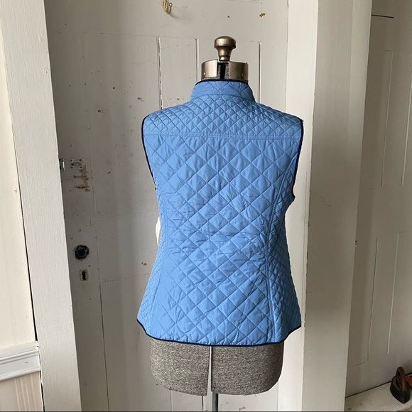 Quilted Vest Charter Club Blue on Blue NWT - Picture 14 of 14